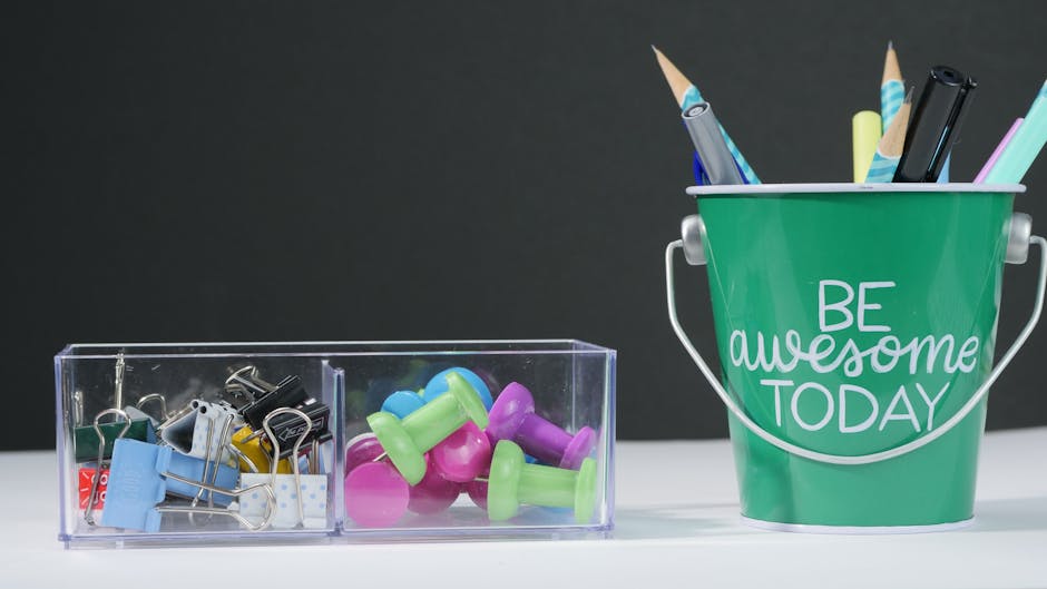 Office Supplies Organization: Tame the Pen Drawer Forever