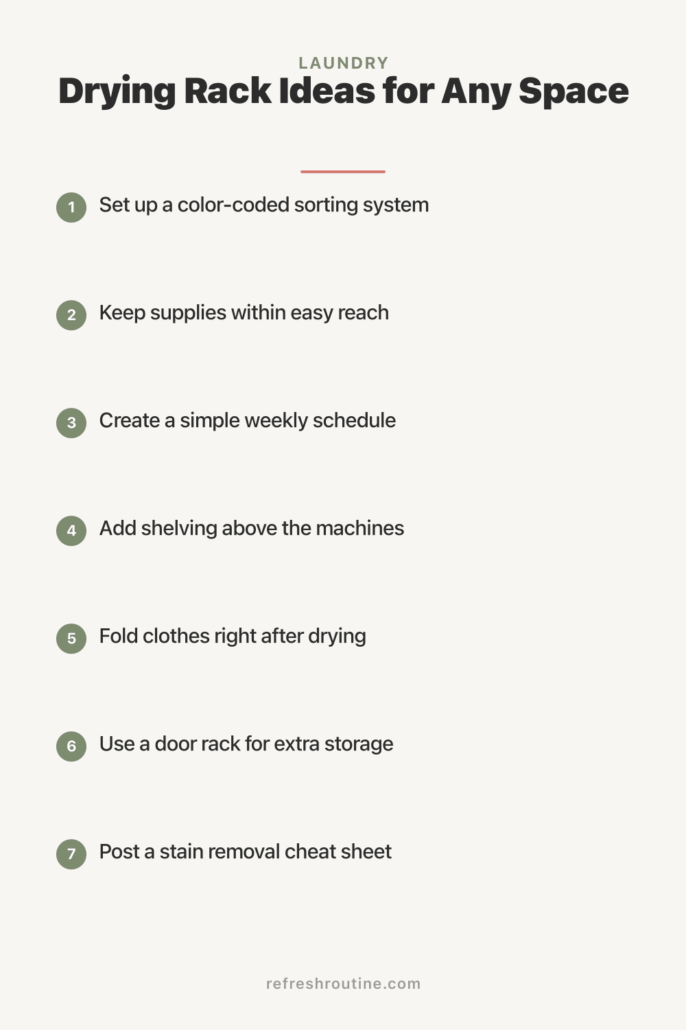Drying Rack Ideas for Any Space