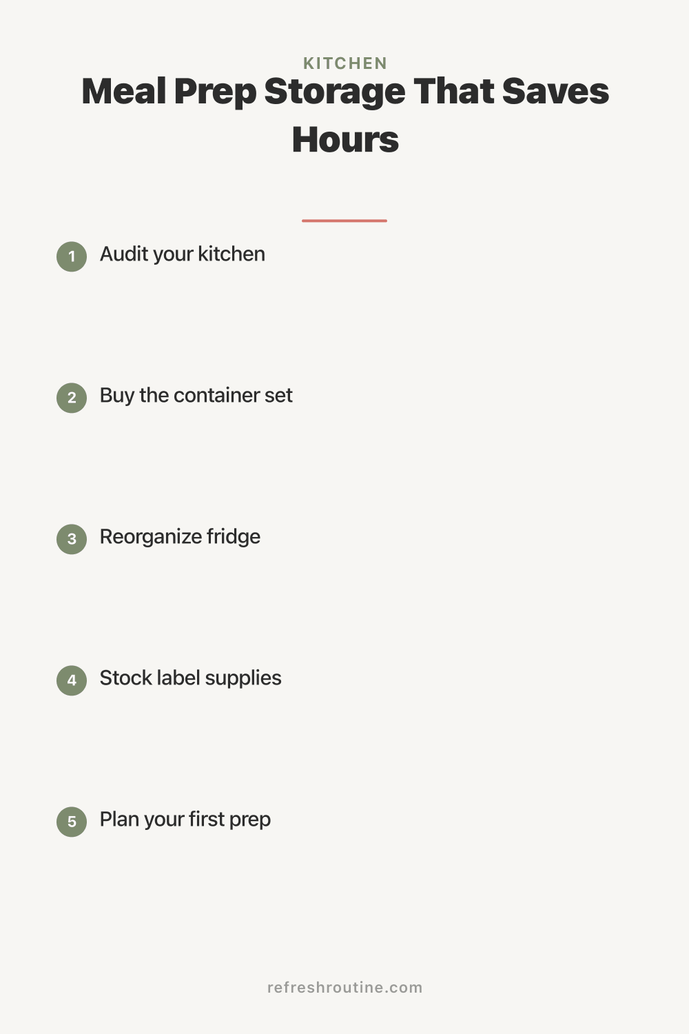 Meal Prep Storage That Saves Hours
