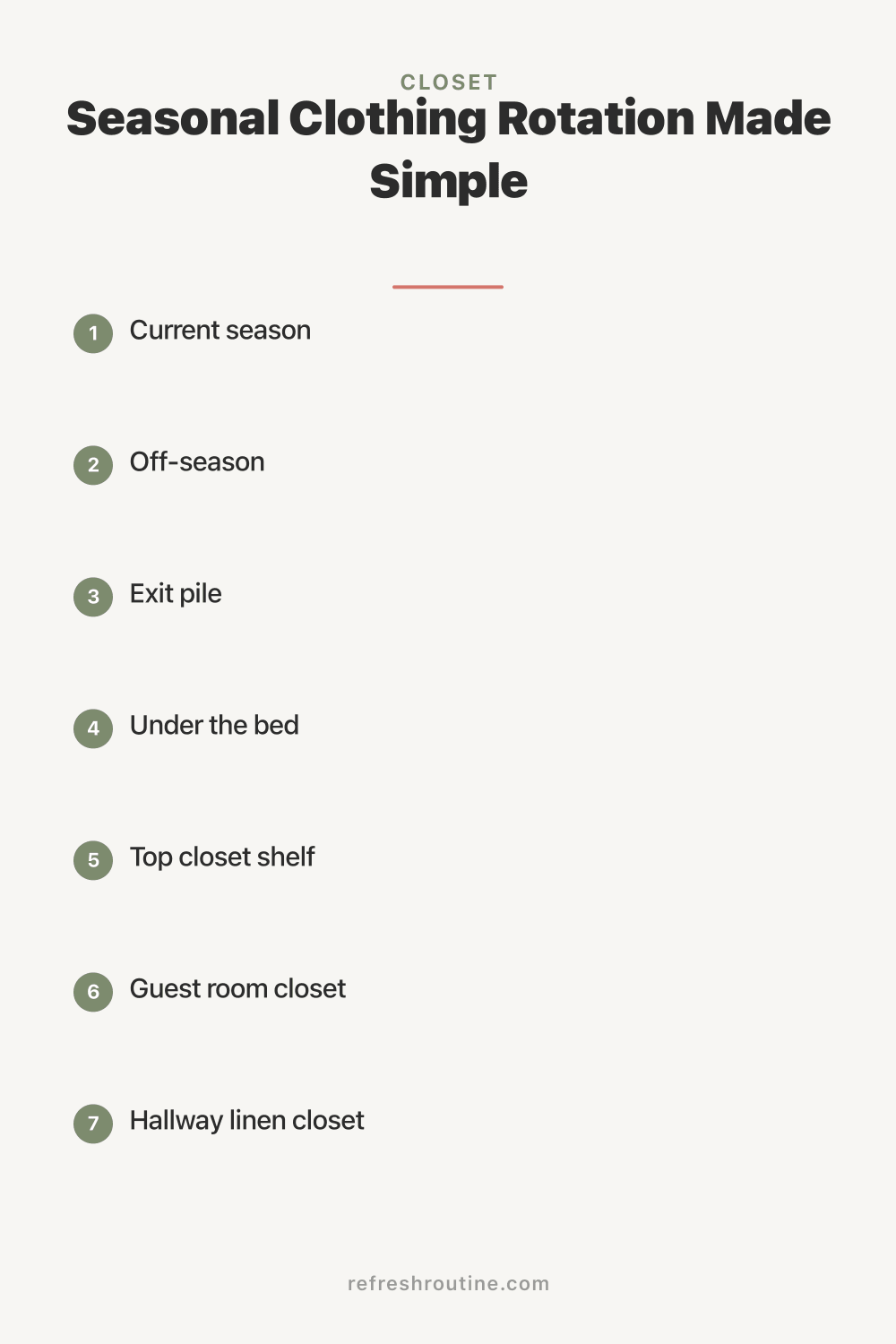 Seasonal Clothing Rotation Made Simple